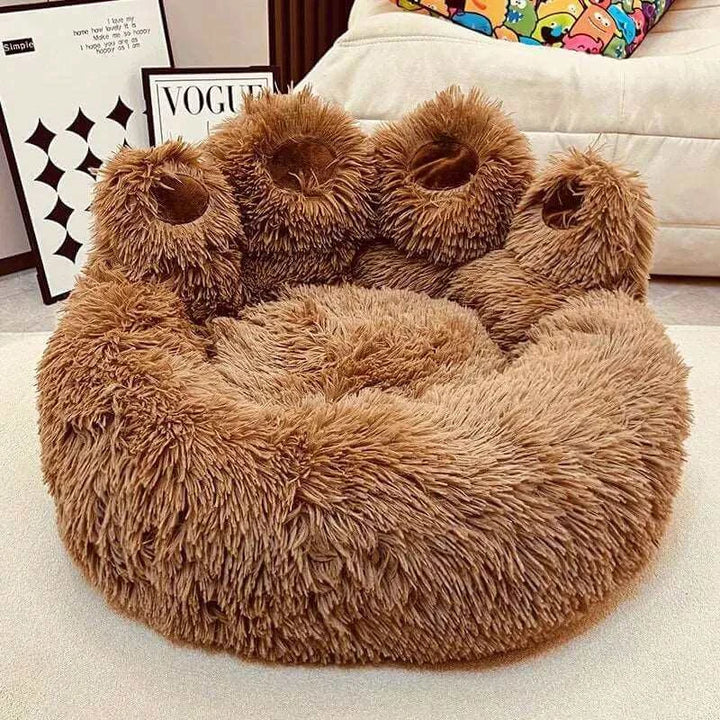 Comfortable Pet Sofa Beds Soft Long Plush - Petsoo